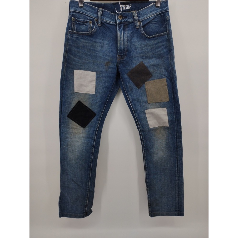Uniqlo Selvedge Japanese Denim Jeans slim Fit Size 32